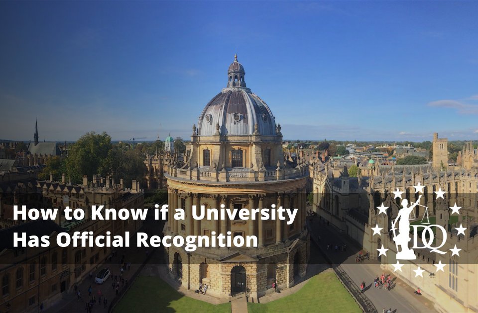 How to Know if a University Has Official Recognition